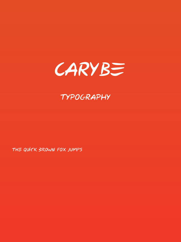 Carybe Poster