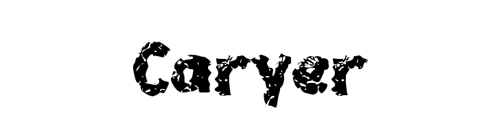 Caryer  免费字体下载