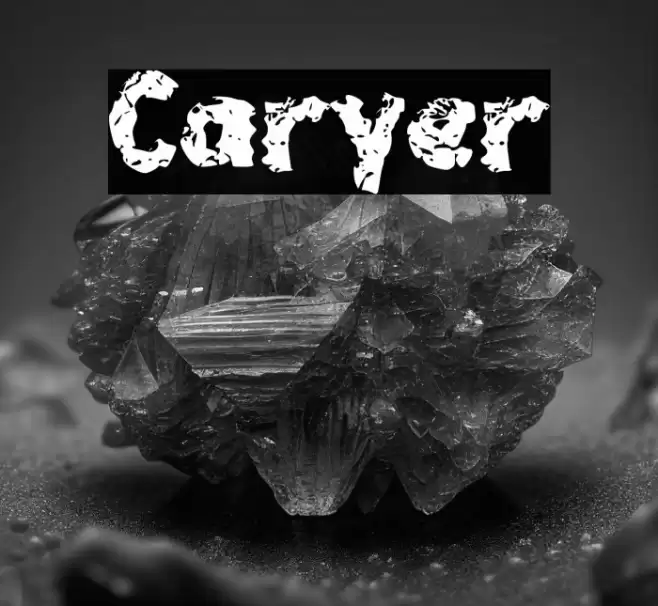 Caryer Font examples