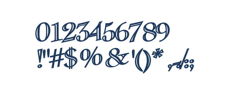 CasOpenOutaControlSSK Bold Other Characters