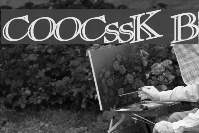 CasOpenOutaControlSSK Bold Font examples