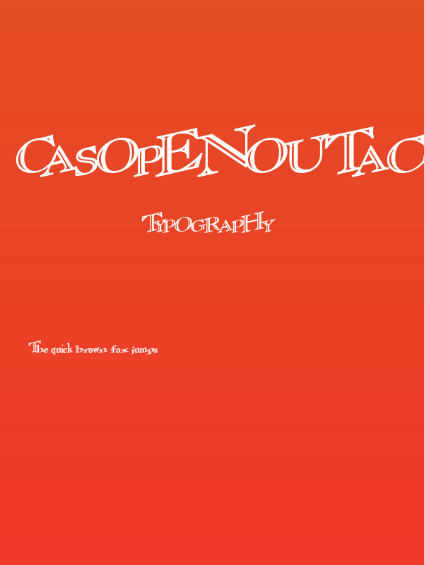 CasOpenOutaControlSSK Bold Poster