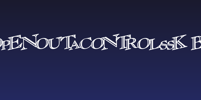 CasOpenOutaControlSSK Bold Social Header