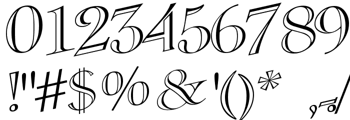 CasOpenOutaControlSSK Font OTHER CHARS
