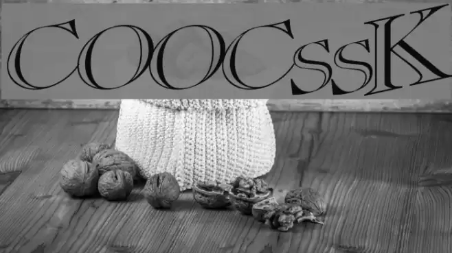 CasOpenOutaControlSSK Font examples