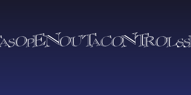 CasOpenOutaControlSSK Social Header
