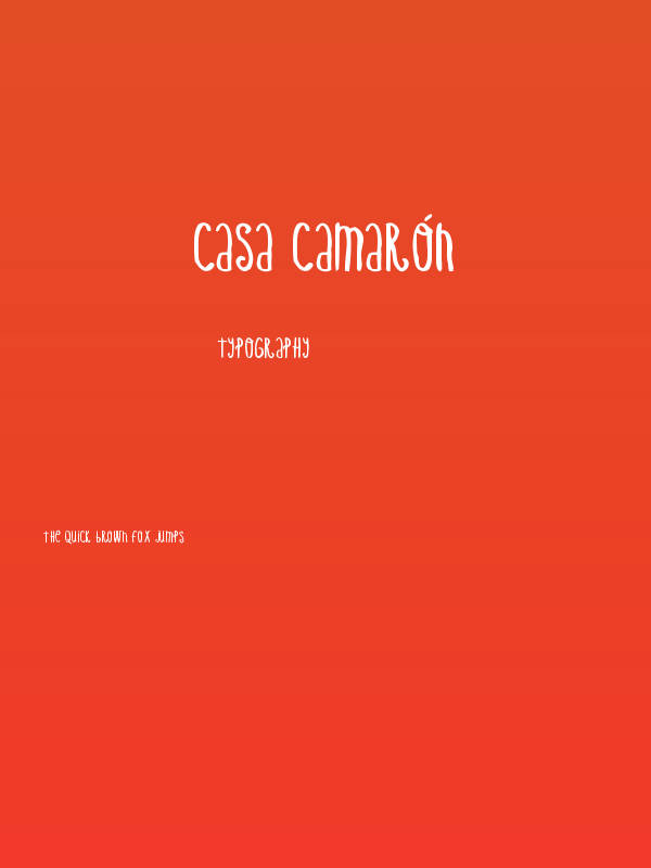 Casa Camarón Poster