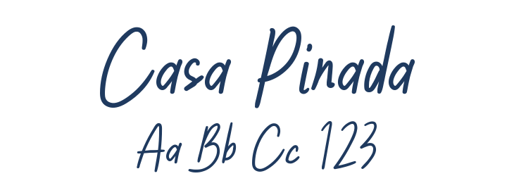 Casa Pinada Font Preview