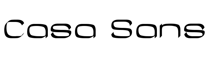 Casa Sans  font caratteri gratis
