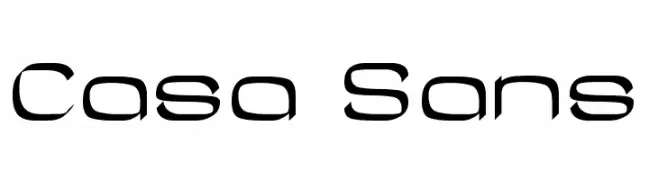 Casa Sans  免费字体下载