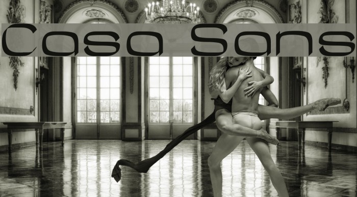 Casa Sans Font examples