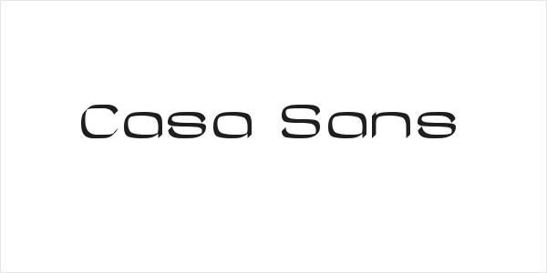 Casa Sans Logo