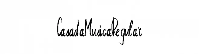 Casa da Musica Regular  免费字体下载