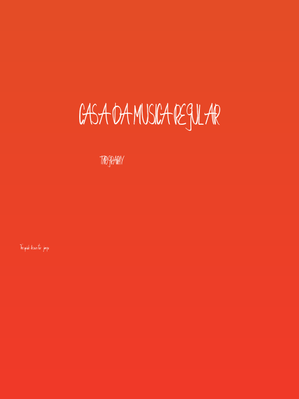 Casa da Musica Regular Poster