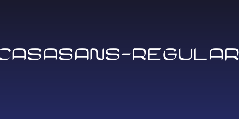 CasaSans-Regular Social Header