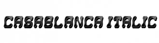 Casablanca Italic  Descarca Fonturi Gratis