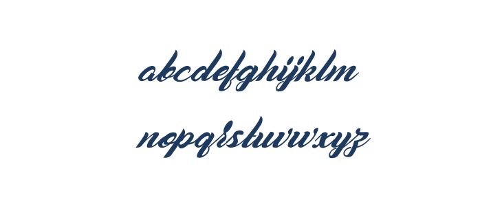 Casablanca Noir Personal Use Regular Lowercase