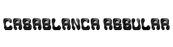 Casablanca Regular  Frei Schriftart Herunterladen