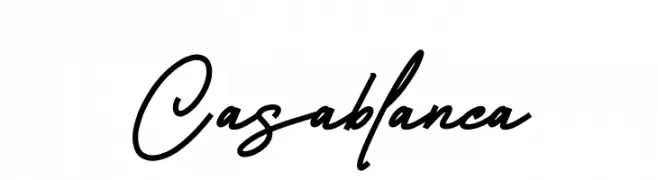 Casablanca  Descarca Fonturi Gratis