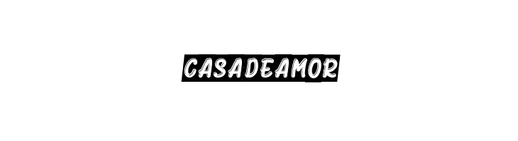Casadeamor फ़ॉन्ट