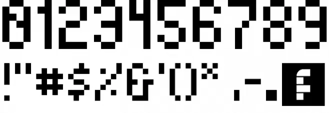 Casale Micro NBP Regular Font OTHER CHARS