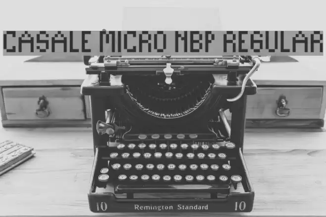 Casale Micro NBP Regular Font examples