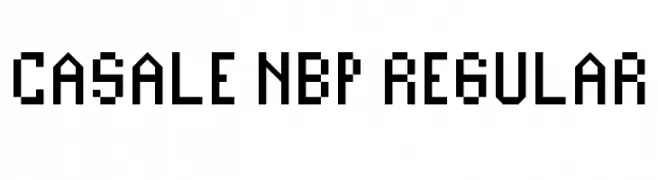 Casale NBP Regular  les polices de caractères gratuit tlcharger
