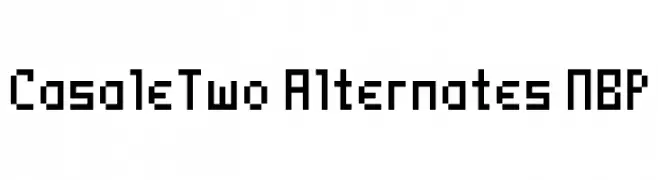 CasaleTwo Alternates NBP  Frei Schriftart Herunterladen