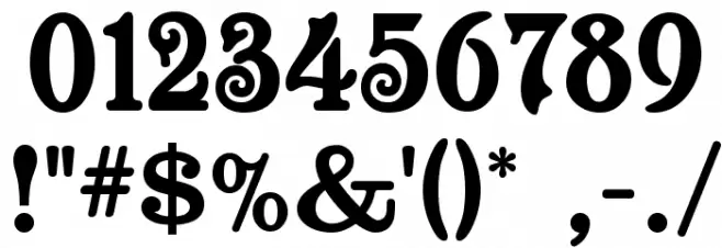 Casanova Font OTHER CHARS