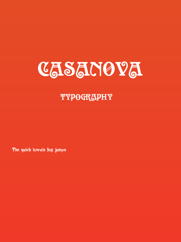 Casanova Poster