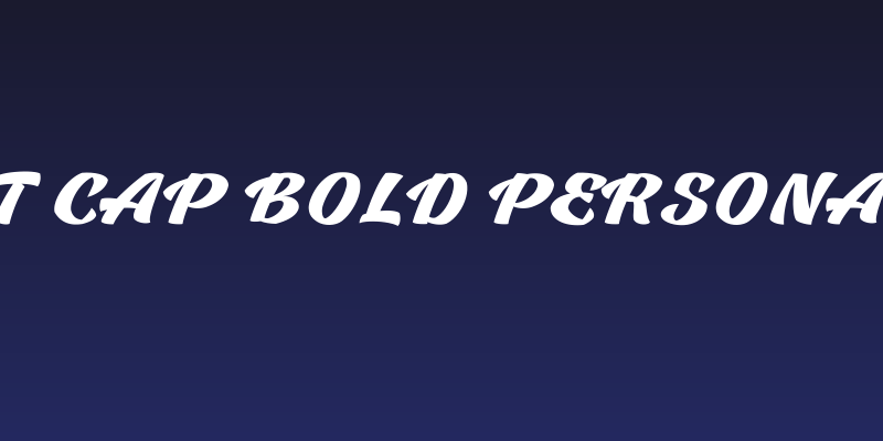 Casat Cap Bold PERSONAL USE Social Header