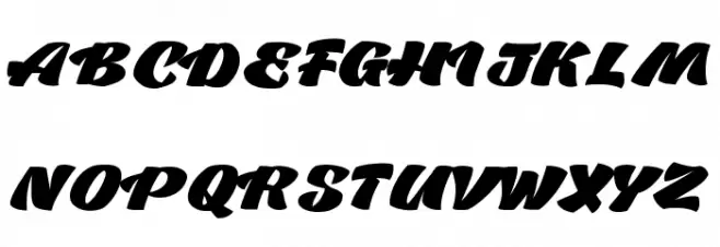 Casat Cap Fat PERSONAL USE Schriftart Groß