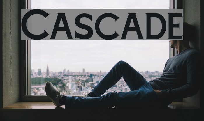 Cascade Font examples