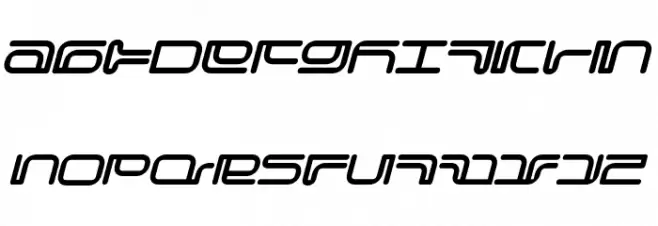 Cascadeur-RoundRegularOblique Fonte MAIÚSCULAS