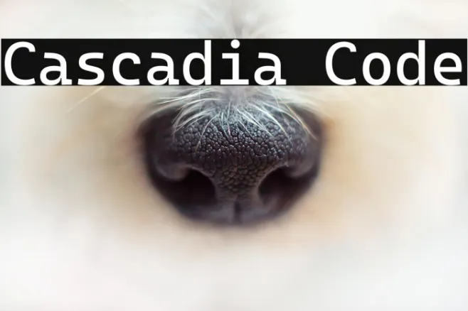 Cascadia Code Example 1