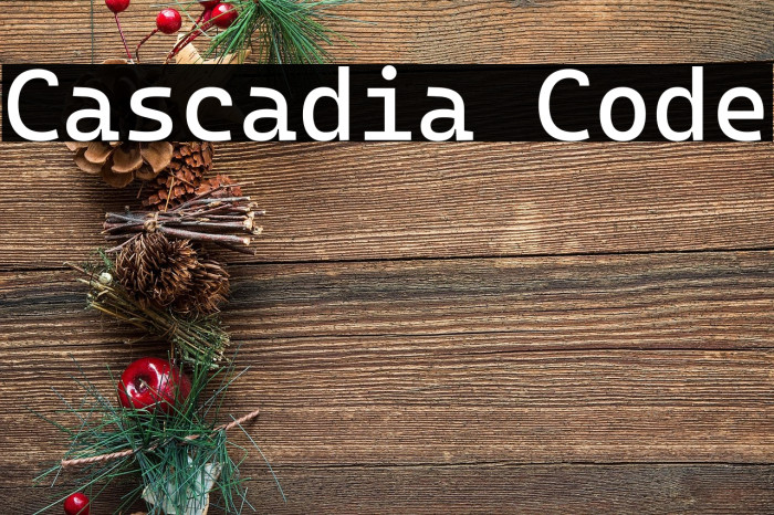 Cascadia Code Example 3