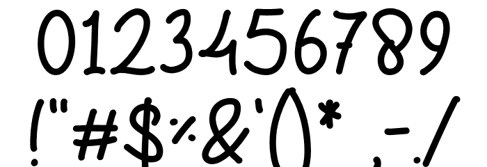 Case Closed Font OTHER CHARS