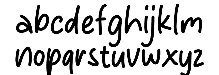Case Closed Font LOWERCASE