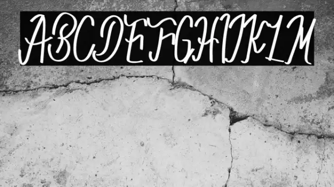 CasetCusutRegular Font examples