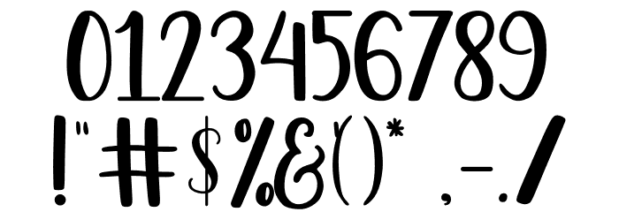 Casey Martin Font OTHER CHARS