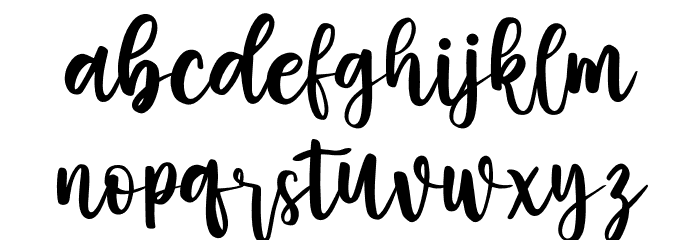 Casey Martin Font LOWERCASE