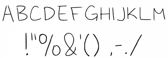 Casey Regular Schriftart Anderer Schreiben