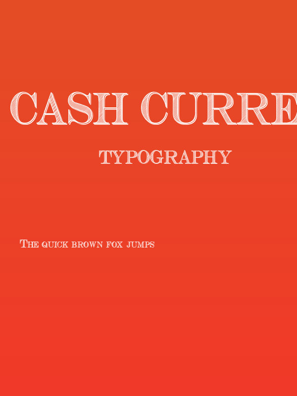 Cash Currency Poster