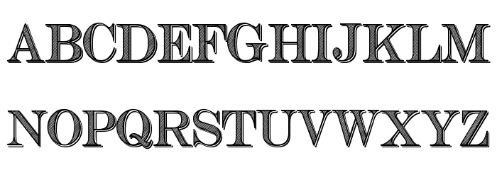 Cash Currency Font LOWERCASE