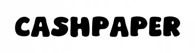 Cash Paper Font