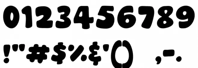 Cash Paper Font Alte caractere