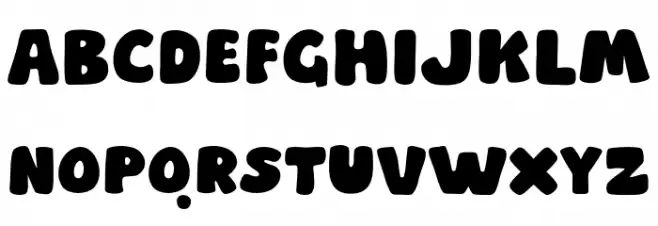 Cash Paper Font Litere mari