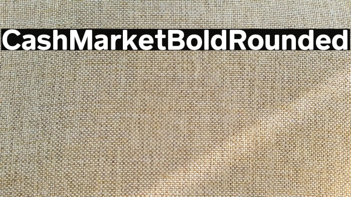 CashMarket Bold Rounded Example 3