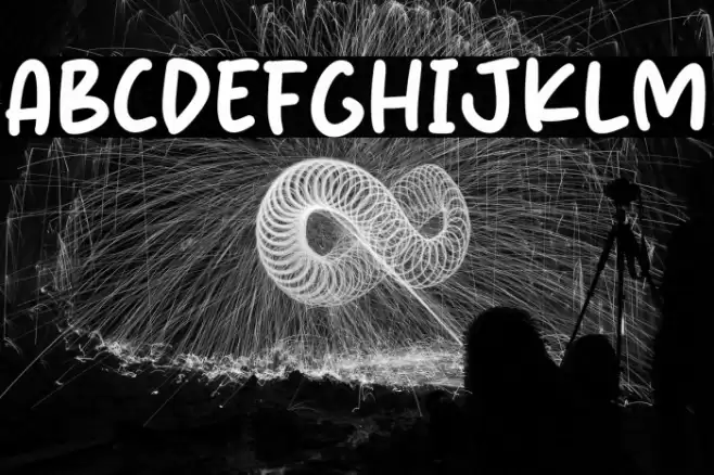 Cashew Nut Font examples