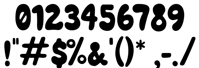 Cashewcream Font OTHER CHARS